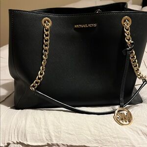 Michael Kors Black Tote Bag